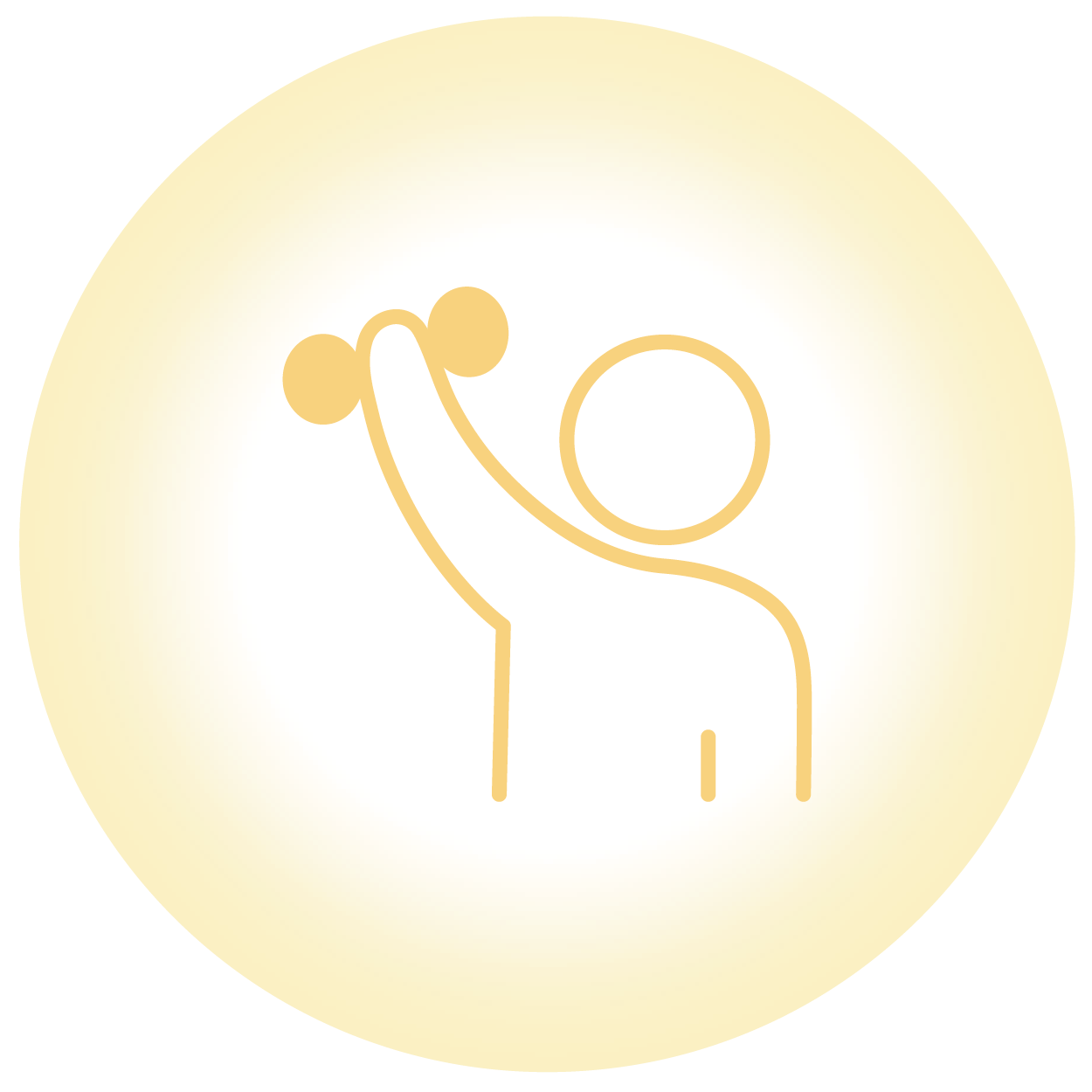 運動をしている人アイコン